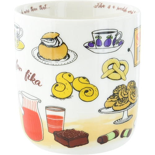 Porslinmugg Swedish Fika - Souvenir