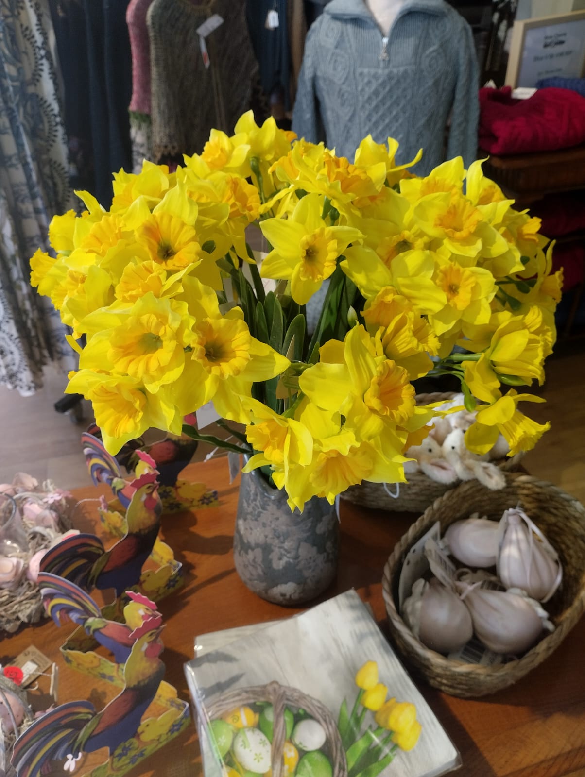 Påsklilja - gul - 47cm