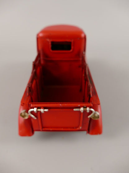 Modellbil Pickup Billy - 17 cm - Plåt - Röd