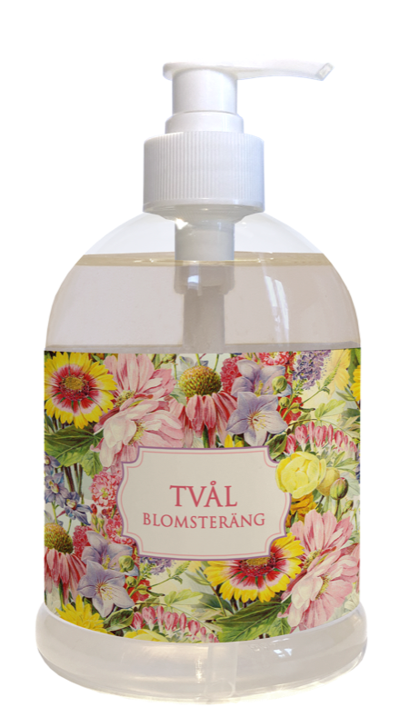 Pumptvål, 500 ml - Blomsteräng / Sommarbuketter