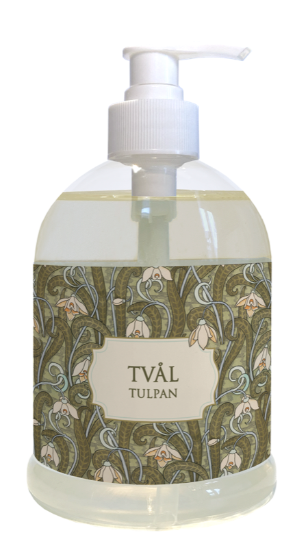 Pumptvål, 500 ml - Tulpan / Snödroppar