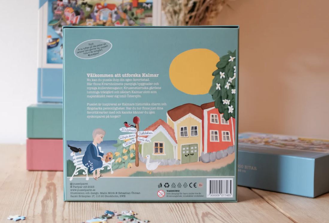 Puslespil blæksprutte - 500 stykker