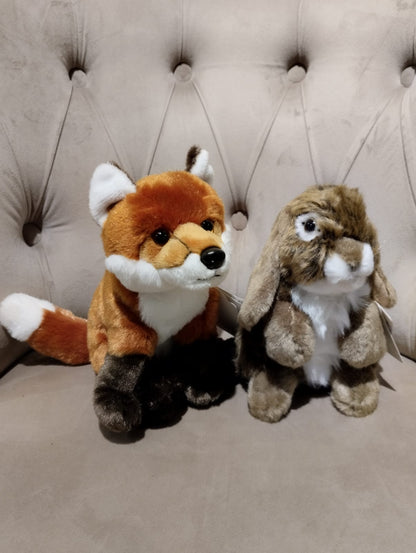 Gosedjur Väduren kanin, stående (H 18cm) - Plyschleksak