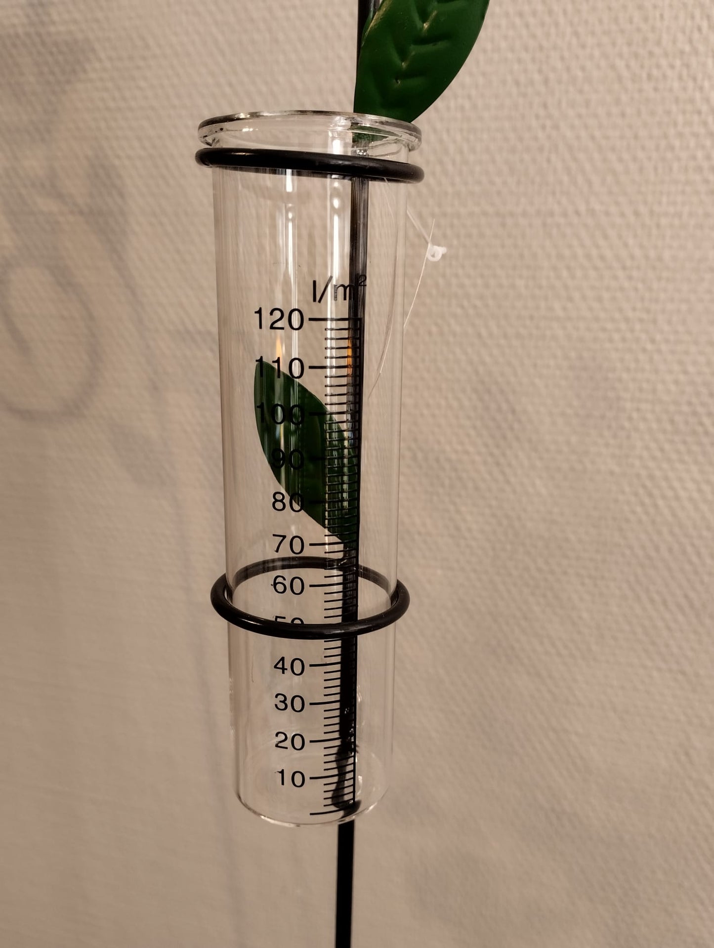 Metal regnmåler - Gunnar - farverige fugle 110cm