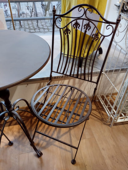 Trädgårdsgrupp - 3 Delar - Rustik Brun - Cafémöbelset