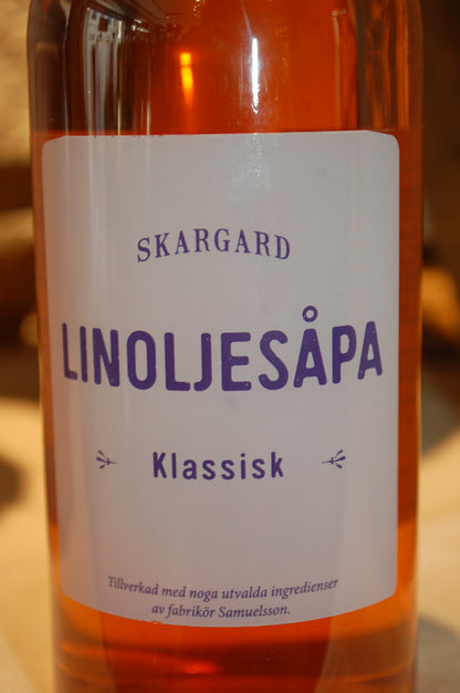 Linoljesåpa - 500ml - Made in Sweden