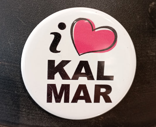 Kylskåpsmagnet - I Love Kalmar